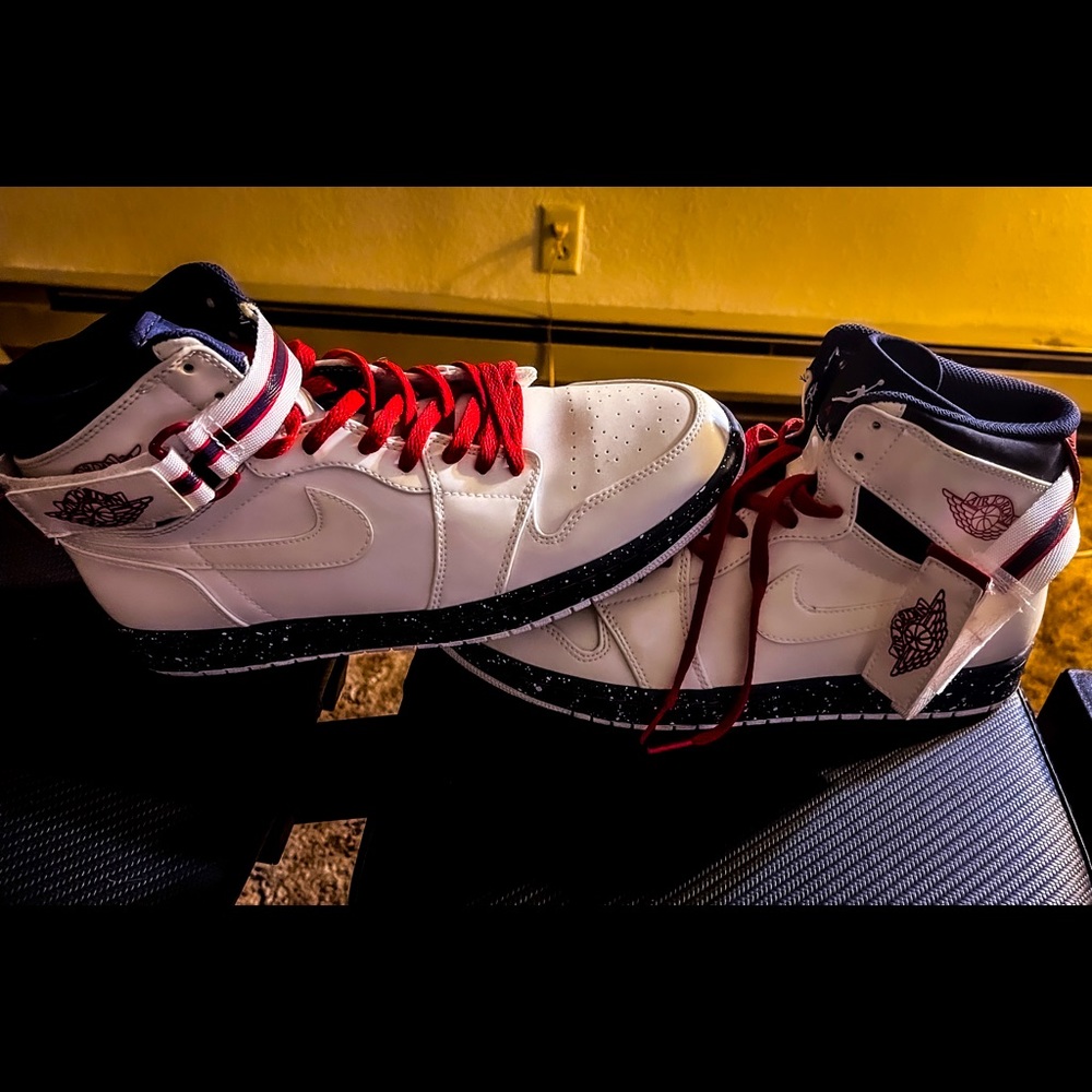 Air Jordan- Red, White & Blue
